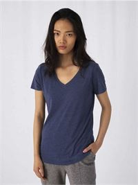 T-SHIRT DONNA COLLO A V